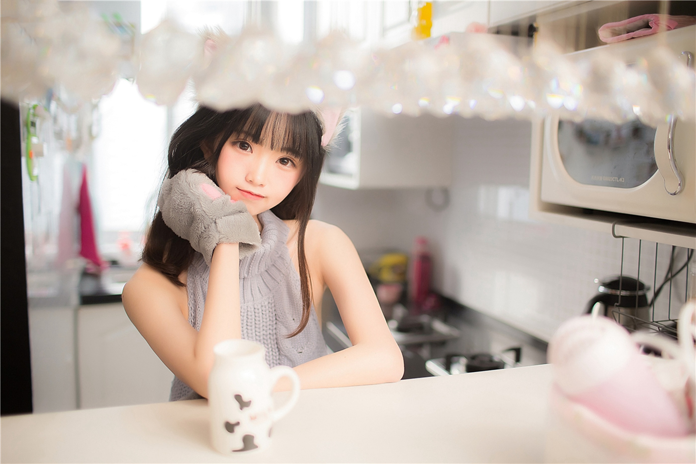 图片[1]-风之领域 – NO.136 喵喵少女 [34P]-XikXak
